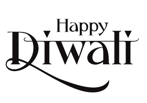 Premium Vector | Happy diwali lettering