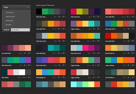 The Ultimate Guide to Flat Design | Webdesigner Depot | Color palette ...