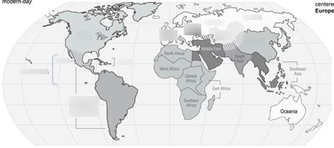 Labled Map Ap World History Complete