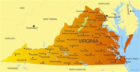 List Of Cities And Towns In Virginia - www.inf-inet.com