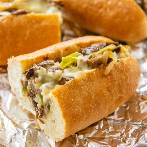 Cheesesteak Sandwich (Homemade Recipe) - Fifteen Spatulas