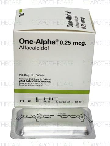 One-Alpha 0.25µgm Capsule - Rosheta