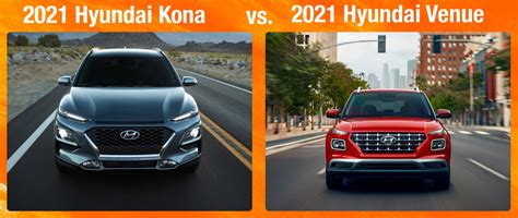 Hyundai Crossover Comparison: 2021 Hyundai Kona vs 2021 Hyundai Venue ...