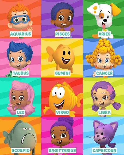 Your sign = your Bubble Guppies BFF 🐠 | Instagram Bubble Guppies ...