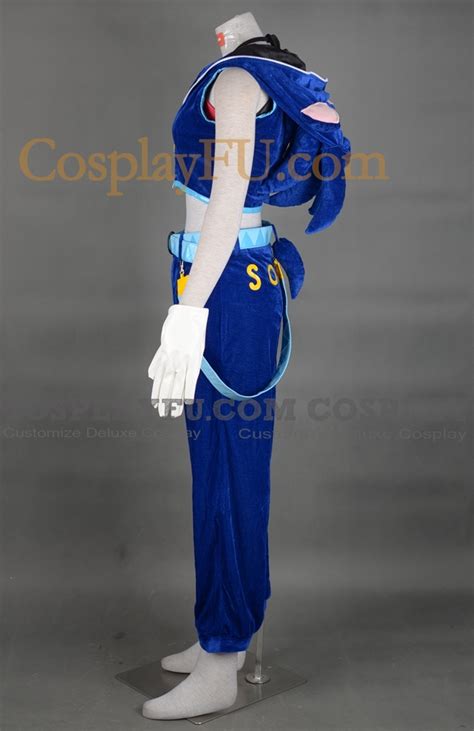 Custom Miku Cosplay Costume (Sonic) from Vocaloid - CosplayFU.com