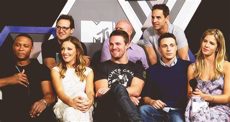 Arrow's cast for MTV interview - Arrow Photo (35099009) - Fanpop