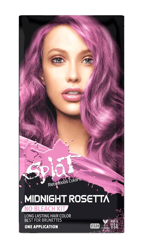 Buy Splat Midnight Rosetta Dye, Semi-Permanent Pink Hair Color Online at Lowest Price in India ...