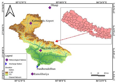 | Location map of Bagmati River Basin. | Download Scientific Diagram