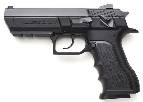 IWI Jericho 941 Full-Sized Polymer 9mm With 4.4" Barrel - Almost 8-ounces lighter than its steel ...