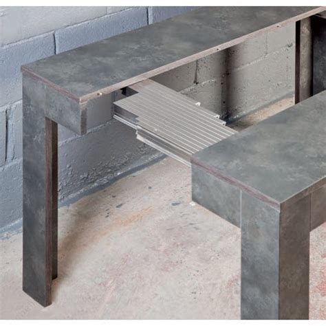 SURPRISE - Table Extension Mechanism with Central Telescopic Leg - Richelieu Hardware