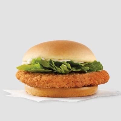 Wendy's Spicy Crispy Chicken Sandwich Nutrition Facts