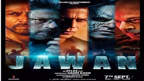 SRK unveils motion poster depicting all his five faces in 'Jawan'