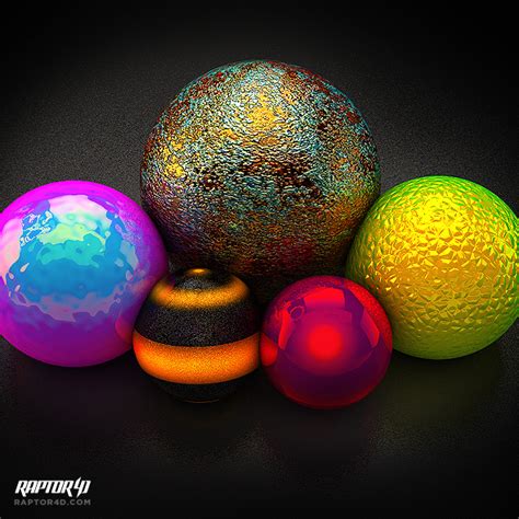 Free Cinema 4D Shader Pack v3 - Free Cinema 4D Textures