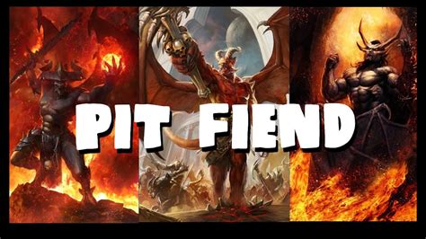 Dungeons and Dragons Lore: Pit Fiend - YouTube