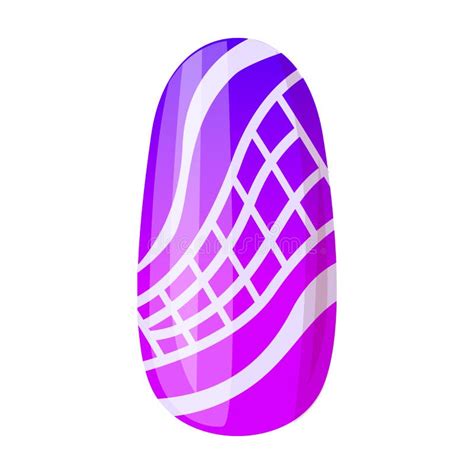 Nail of Manicure Vector Icon.Cartoon Vector Icon Isolated on White Background Nail of Manicure ...