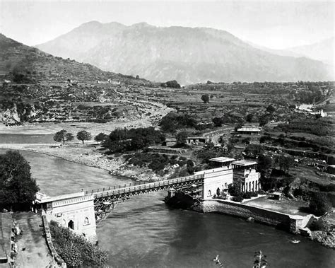 Bridge over River Jhelum, India. Available as Framed Prints, Photos ...