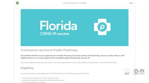 Publix offering walk-in COVID-19 vaccinations