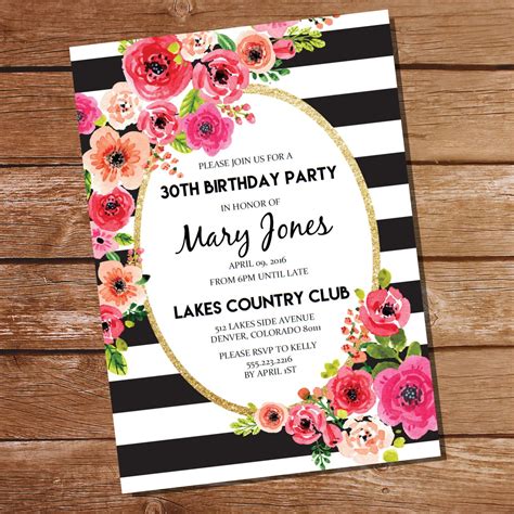 Informal Letter Invitation For Birthday Party - Letter Daily References