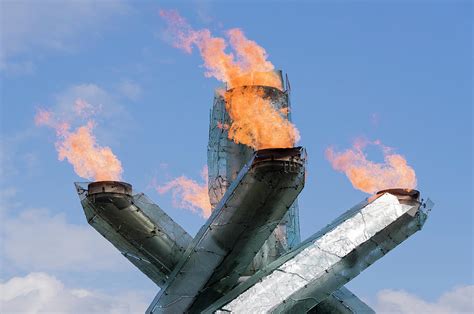 Olympic Cauldron Photograph by Ross G Strachan