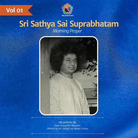 Sri Sathya Sai Suprabhatam (Radio Edit) - Single by Prasanthi Bhajan ...