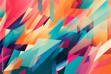 Vibrant Abstract Background. An abstract background illustration ...