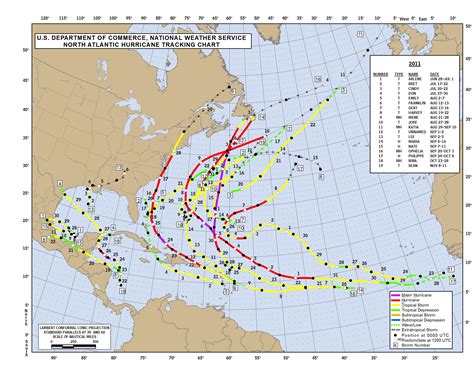 Hurricane Tracks 1871-2015