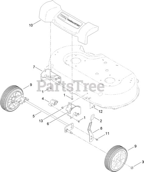 Toro 20199 - Toro 30" TimeMaster Walk-Behind Mower (SN: 312000001 ...