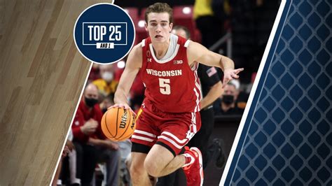 College basketball rankings: Wisconsin survives scare vs. Maryland to ...