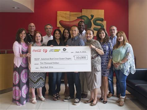 Group of Companies Donates to the American Red Cross : Foremost Guam