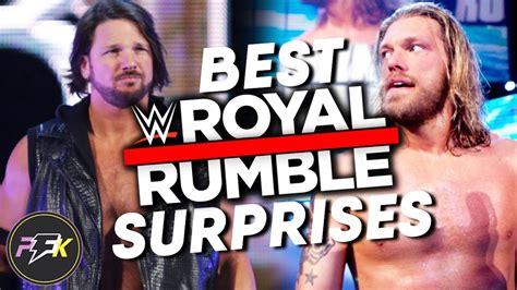 20 Best Royal Rumble Surprise Entrants EVER | partsFUNknown - WrestleTalk