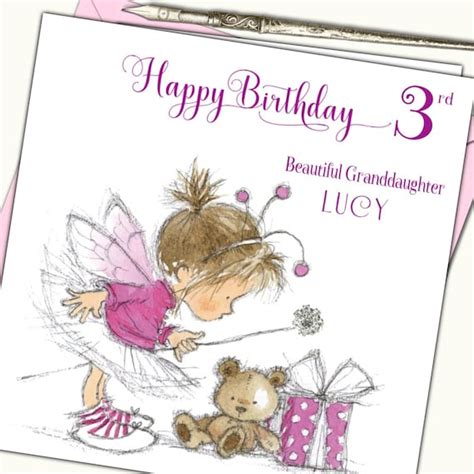 Birthday Card for Granddaughter Daughter Great Granddaughter - Etsy UK