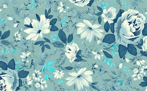 Light Blue Flower Wallpapers - Top Free Light Blue Flower Backgrounds ...