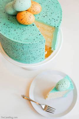 Speckled Egg Cake · Recipe Finds · Cut Out + Keep Craft Blog