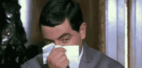 Tissue Bean - Mr. Bean GIF - MrBean Bean RowanAtkinson - Discover & Share GIFs