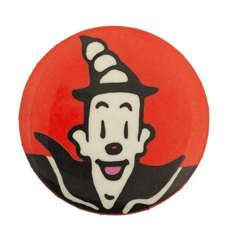 Koko The Clown | Busy Beaver Button Museum