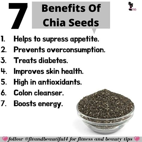 Benefits of chia seeds 🌰🙌 in 2020 | Fitness and beauty tips, Chia seeds benefits, Improve skin ...