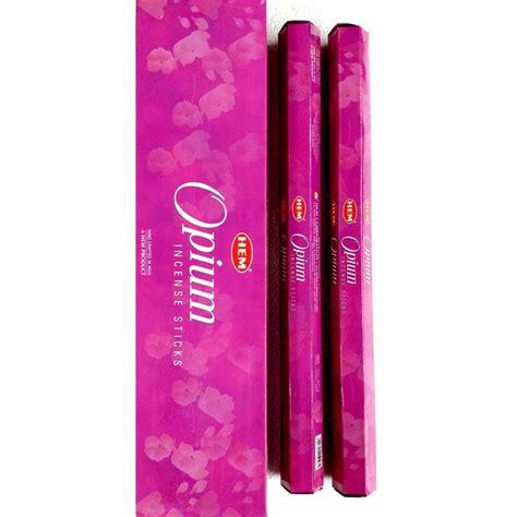 Buy HEM Opium Large Jumbo Garden Incense Sticks Online