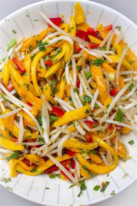 Simple thai mango salad – Artofit