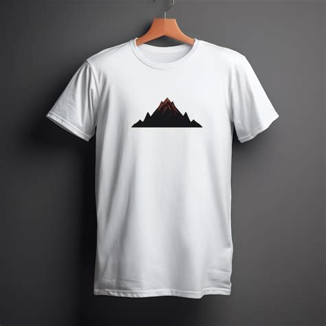 Premium AI Image | white tshirt with logo style 1