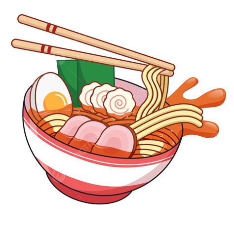 Delicious Japanese Ramen Vector, Japanese Ramen, Japanese Food, Ramen ...