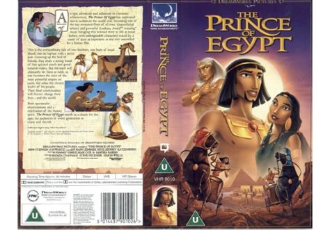 The Prince of Egypt (1999, UK Retail Tape) | VHS and DVD Covers Wikia | Fandom