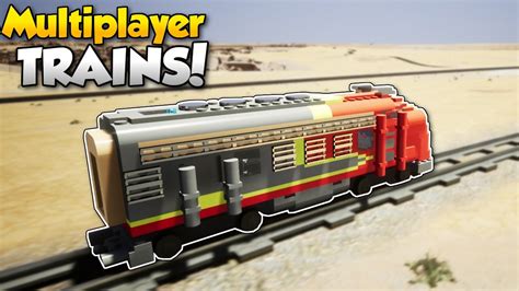 MULTIPLAYER TRAINS & Canyon Map! - Brick Rigs #11 - Brick Rigs ...