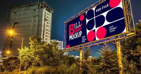 Advertisement Billboard Mockup, Product Mockups ft. template & street ...