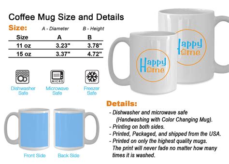 Mug Printing length