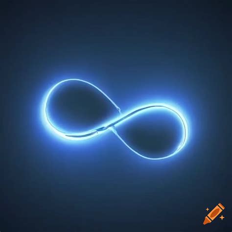 Artistic representation of an infinity symbol in a brain