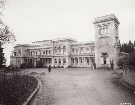 Livadia Palace, where President Roosevelt lived during the Yalta ...