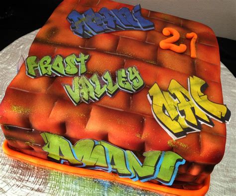 Baking with Roxana's Cakes: Graffiti Cake