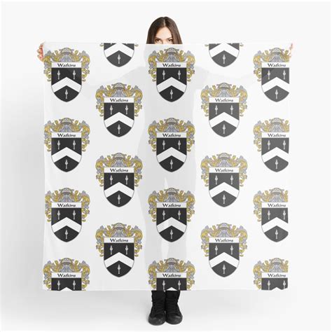 "Watkins Coat of Arms / Watkins Family Crest" Scarf for Sale by IrishArms | Redbubble