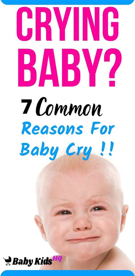 Crying baby? 7 Reasons for Baby Cry. - BabyKidsHQ