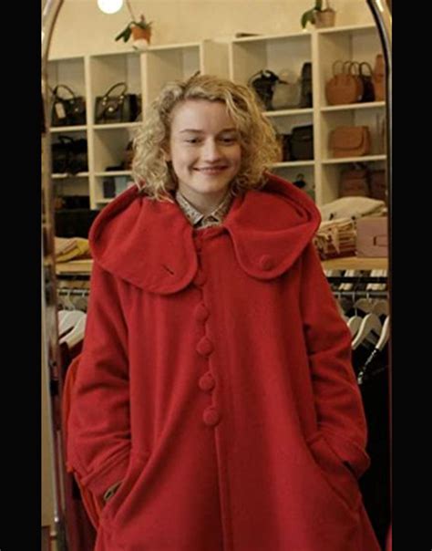 Modern Love S02 Julia Garner Red Coat | Maddy Red Hooded Coat